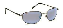 Maui Jim Gafas de Sol, Gry Koa Titanium Gunmetal, Talla única Unisex Adulto