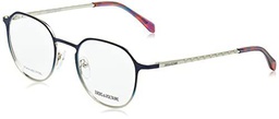 ZADIG&amp;VOLTAIRE VZV343 Gafas, Shiny Silver W/Blue Parts