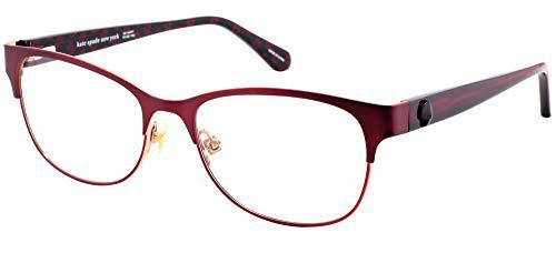 Kate Spade Carolina Gafas, Opal Burgundy / 00 Demo Lens