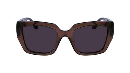 Karl Lagerfeld KL6143S Sunglasses, 020 Grey, 6 1/2 Women's