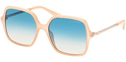 Guess GU7845 Gafas, Shiny Beige, 57 para Mujer