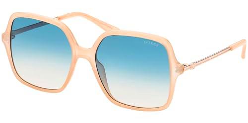 Guess GU7845 Gafas, Shiny Beige, 57 para Mujer