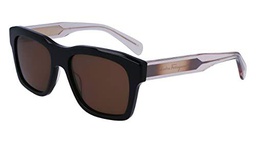 Salvatore Ferragamo SF1087S Sunglasses, 001 Black, 56 Unisex