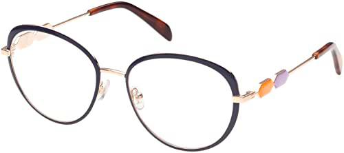 Emilio Pucci EP5187 Gafas de Sol, Blue/Other, 54 Unisex Adulto