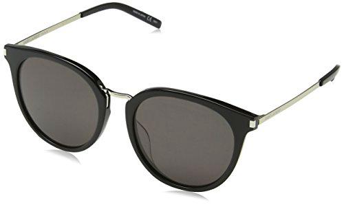 Saint Laurent SL 130/K Combi 001 Gafas de Sol, Negro (Black/Grey)