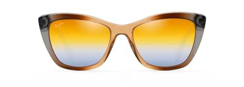 Maui Jim DGS85222C Gafas, Gold TO Silver KENIKI Sandstone Fade