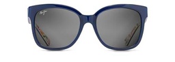 Maui Jim GS74903BP Gafas, Grey Garden Isle Navy W/Birds of Paradis