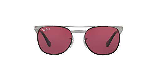 Ray-Ban JUNIOR 0Rj9540S Gafas de sol, Gunmetal Top Black