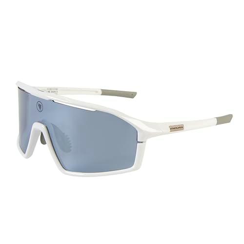 Endura Gabbro II Ciclismo Gafas para Hombre, Blanco