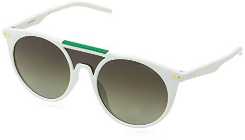 Polaroid PLD 6022/S LB VK6 99 Gafas de sol, Blanco (White/Green Sf Pz)