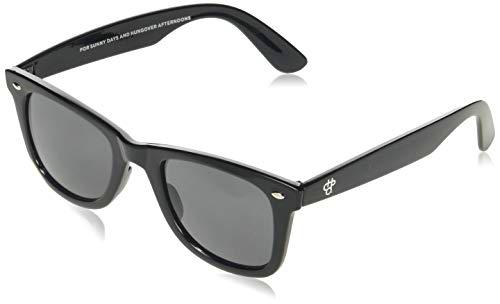 CHPO Noway Gafas de Sol, Negro (Black/Black), 48 Unisex Adulto