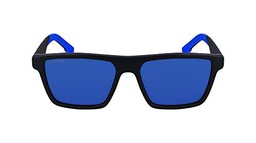 Lacoste L998s Gafas, Negro Mate/Azul, Taille Unique para Hombre