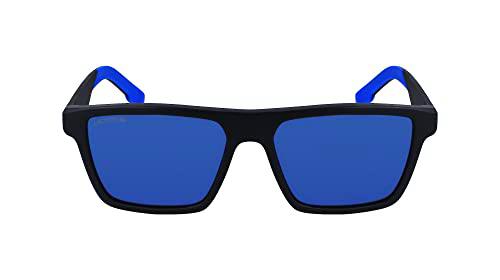 Lacoste L998s Gafas, Negro Mate/Azul, Taille Unique para Hombre