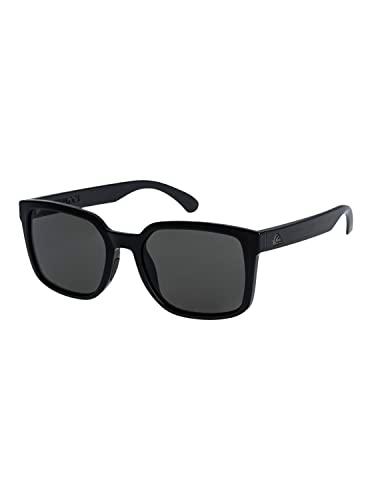 Quiksilver Warlock Gafas, Negro y Gris, Talla única para Hombre