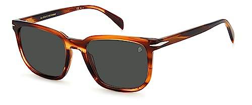 DAVID BECKHAM DB 1076/S Gafas, Striped Brown, 54 para Hombre