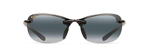 Maui Jim HANALEI Gafas, Gloss Black, 64/15/130 Unisex Adultos