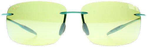 Maui Jim Gafas de Sol, Breakwall Green Black, Talla única Unisex Adulto