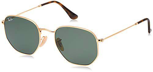 Ray-Ban Hexagonal Flat Lenses Gafas de Sol, Oro (Gold)