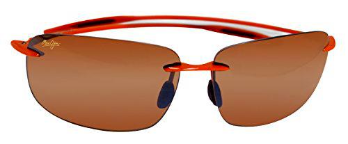 Maui Jim Gafas de Sol, Breakwall Dk Orange Hcl, Talla única Unisex Adulto