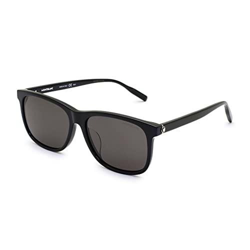 Montblanc MB0013SA Sunglass Man Acetate Gafas, Hombres