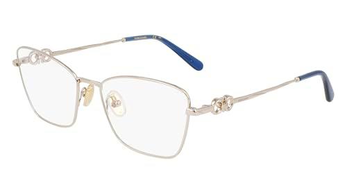 Salvatore Ferragamo Sf2224nn Gafas de Sol, 712 Light Gold