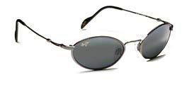 Maui Jim Gafas de Sol, Gry Oahu Gunmetal Black, Talla única Unisex Adulto