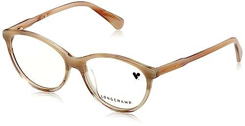 LONGCHAMP LO2709 Gafas, Gradient Horn Ivory/Crystal