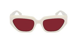 CALVIN KLEIN JEANS CKJ23652S Gafas, Ivory, 54/19/145 Unisex Adultos