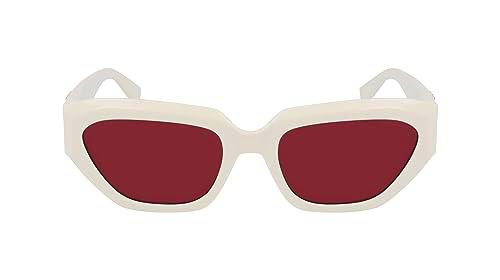 CALVIN KLEIN JEANS CKJ23652S Gafas, Ivory, 54/19/145 Unisex Adultos