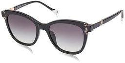 Yalea Gafas DE Sol, Shiny Black, 53/19/140 para Mujer