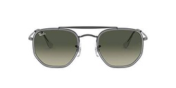 Ray-Ban 0RB3648M Gafas de sol, Gunmetal, 52 Unisex