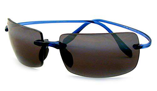 Maui Jim Gafas de Sol, Gry Splash Blue, Talla única Unisex Adulto