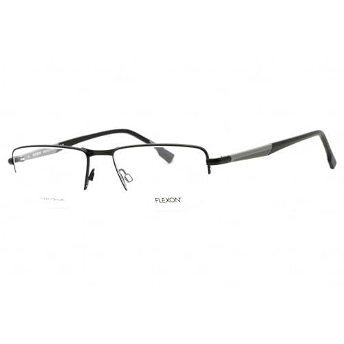 Flexon E1127 Gafas de Sol, 002 Negro Mate, 53 cm Unisex Adulto