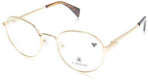 Lanvin Lnv2124 Gafas de Sol, Oro Amarillo 703, 34 Unisex Adulto