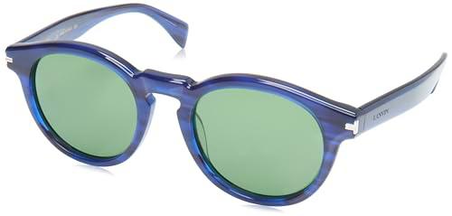 Lanvin Lnv610s Gafas de Sol, 400 Striped Blue, 34 Unisex Adulto