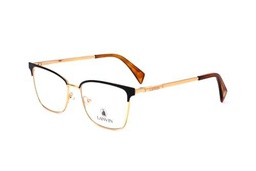 Lanvin LNV2105 Gafas de Sol, 003 Black/Gold, 52 Unisex Adulto