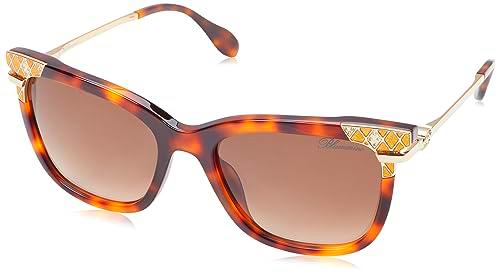 Blumarine Sbm164s Gafas de Sol, 09aj, 54 Chaqueta-91,44 cm Talla Unisex Adulto