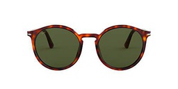 Persol 0PO3214S Gafas de sol, Wrap, 53, Havana