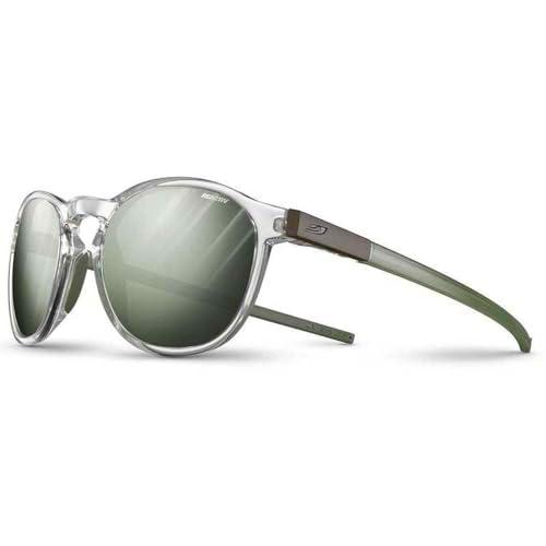 Julbo Shine Gafas de Sol, Brilliant Crystal/Khaki, M Unisex Adulto