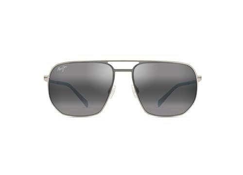 Maui Jim Shark's Cove Gafas, Titanium, 55/18/145 Unisex Adultos