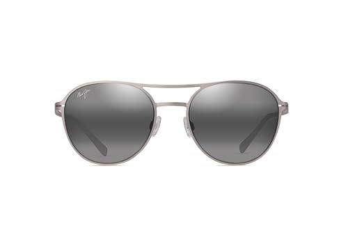 Maui Jim Half Moon Gafas, Titanium, 52/21/145 Unisex Adultos