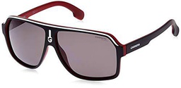 Carrera 1001/S M9 BLX Gafas de sol, Negro (Matt Black Ruthe Crystal Red/Grey Grey)