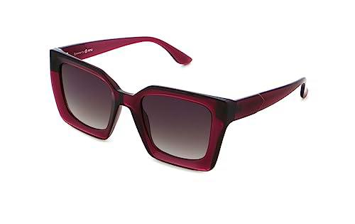 Basley Gafas de Sol para Mujer 8281-a-39, Rojo Oscuro