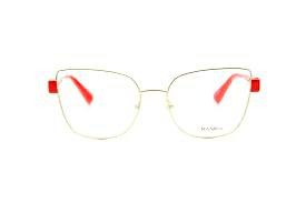 MAX &amp;CO MO5086 Gafas, Shiny Red, 54/17/140 para Mujer