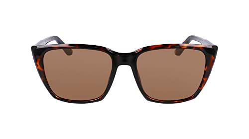 DRAGON Luna Gafas, Shiny Tortoise/LL Brown, 55/17/145 para Mujer