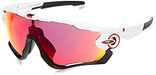 OAKLEY Jawbreaker OO9290 Gafas de sol para Unisex, Blanco Brillo