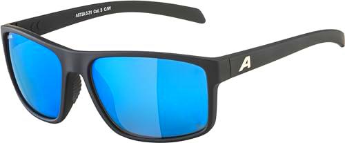 ALPINA Nacan I P Gafas, Negro Mate, Talla única Unisex Adulto