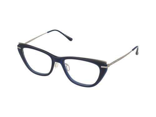 Italia Independent 5351 Sunglasses, Dark Blue and Silver, 51 Unisex