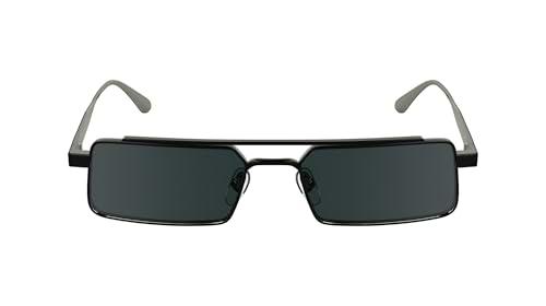 Calvin Klein Unisex Adult Sunglasses CK24111S - Matte Black with Solid Grey Lens