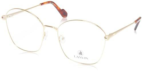 Lanvin Lnv2115 Gafas de Sol, 700 Gold, XXXL Unisex Adulto